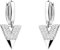 SOFIA MILANI - Damen Ohrringe 925 Silber - mit Zirkonia Steinen - Dreieck Creole - E1640