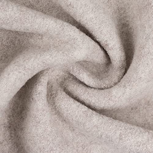 Weicher Walkloden/Walkstoff MERINO by Swafing® von Stofftreff Santi®-100% gekochte Schurwolle vom Merinoschaf-0,5 m Schritte-Meterware (Natur2-1010-merinos)