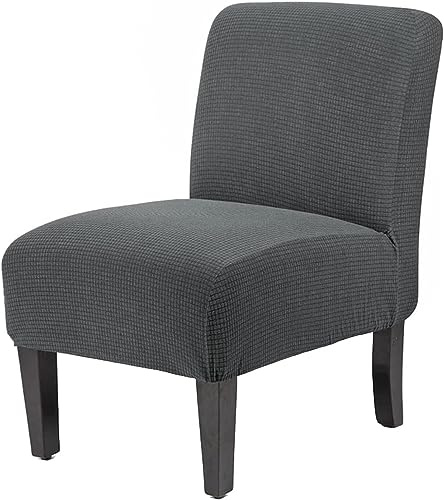 ELYSYSRL Sesselbezug 1 Sitzer ohne Armlehnen Stretch Accent Stuhlhussen Stuhlbezug Stretch Universal Sesselbezug Stuhlschutz Sesselhussen (Color : #1)