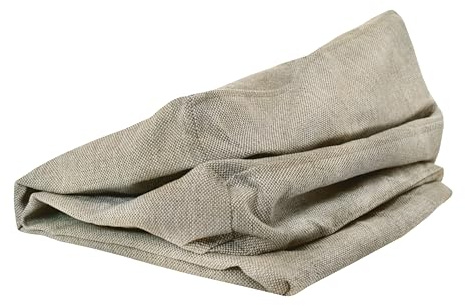 POKAR Bezüge für Palettenkissen, Größe:Set Sitzkissen 120x80 + Rückenkissen 120x40, Farbe:Beige