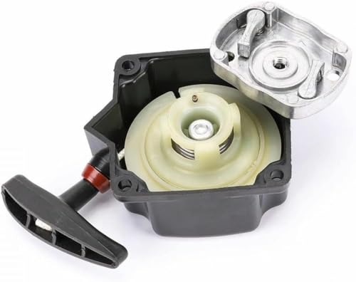 LegendTech-Arrancador de retroceso, arranque y trinquete para desbrozadora de 49 cc 52 cc para varios desbrozadoras cortacésped de 66 mm
