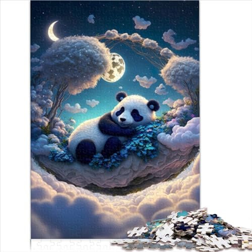 Puzzles für Kinder: Der mystische Panda, 1000 Teile, Holzpuzzle, Teenager ab 12 Jahren, Spielzeug, Geschenke für Studenten, Teenager, Erwachsene, Größe (50x75 cm)