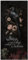 wandmotiv24 Türtapete Rabe, Gothic, Totenkopf, Spruch 90 x 200cm (B x H) - Dekorfolie selbstklebend Sticker für Türen, Türfolie, Aufkleber, M1463