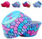 MORAINJAY 100 Stück Papier Muffinförmchen,Standardgröße 6.8x5x3.2 Meerjungfrau Einweg Backförmchen für Backen,Dessert Liners Wrapper,Fettdicht Cupcake Förmchen für Picknick,Hochzeit,Geburtstag,Party