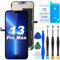 DIGI4U LCD for iPhone 13 Pro Max Screen Replacement, 6.7'' FULL HD COF 1:1 Display Screen for iPhone 13 Pro Max Display Digitizer Assembly, with Repair Tools for iPhone 13 Pro Max LCD