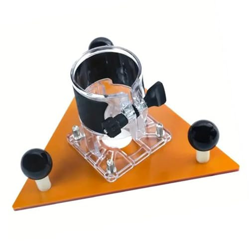 Fräser Dreieckige Platte Bakelit Platte Fugt das Brett, Schlitz auf Tür-Panel-Gips-Vorstand-Holz Bearbeitungs Brett, Trimm Maschine