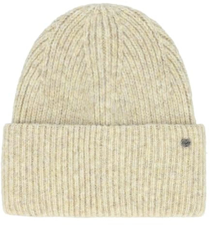 Eisglut Strickmütze Mit Umschlag Smoothl Designed In Germany, Beige Mel., Einheitsgröße EU