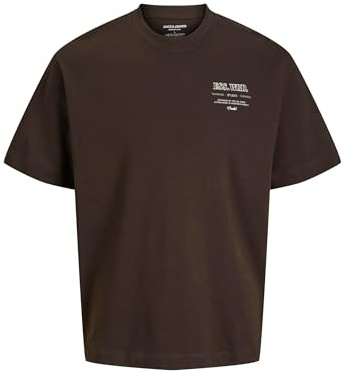 JACK & JONES Men's Jjeurban Edge Studio Tee Ss O-Neck Noos T-Shirt