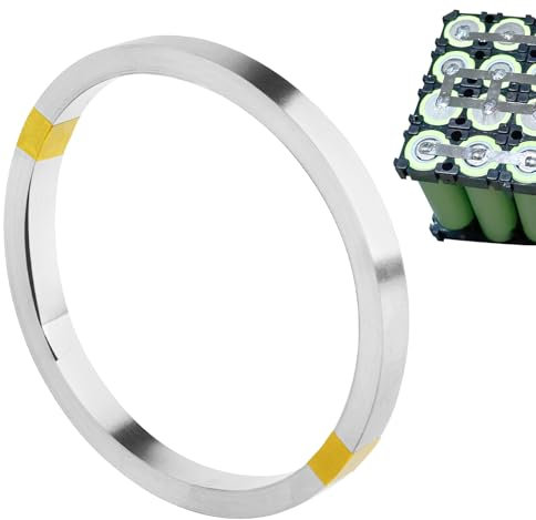 10M Nickel Strip 0.15x8mm Battery Nickel Strip Nickel Plated Steel Strip Tape Pure Nickel Strip Nickel Welding Strip Tape for High Capacity 18650 Lithium Battery Pack Spot Welding Anti-Oxidation