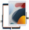 LMQ for iPad 7/8 (7th 8th Gen) Screen Replacement Digitizer 10.2(A2197,A2198,A2200,A2270,A2428,A2429,A2430) for iPad 7/8 Screen Replacement Parts(NO LCD),+Home Button+Pre-Installed White