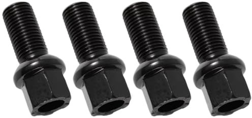 Siuku Felgenmuttern Kompatibel mit SEAT Für Alhambra Für Altea M14x1.5mm Radschrauben Radmuttern WHT002437 WHT001812