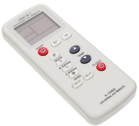 TOPPERFUN 1 Pieza para Aire Acondicionado Pantalla LCD Compatible Mayoría de de Usar y Duradero