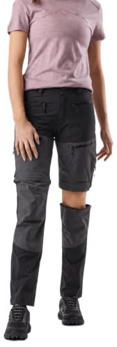 Swedemount Lofoten Outdoorhose Damen, Wasserabweisend | Atmungsaktiv, schnelltrocknend, windabweisend, 4-Wege-Stretchstoff, 4 Taschen
