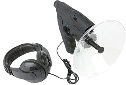Microphone parabolique, Dispositif d'écoute parabolique 8X monoculaires HD pour l'observation et l'écoute des Oiseaux, amplificateur de Son pour 'Observation de 'Enregistrement des oise