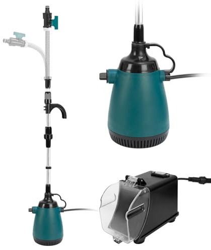 Akku-Tauchdruck/Regenfasspumpe Kompatibel mit Makita 18V Lithium Akku