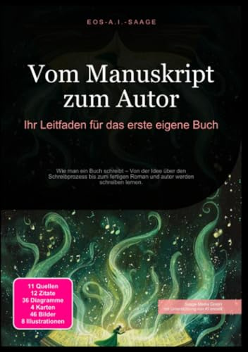 Vom Manuskript zum Autor: Ihr Leitfaden für das erste eigene Buch: Wie man ein Buch schreibt – Von der Idee über den Schreibprozess bis zum fertigen Roman und autor werden schreiben lernen.