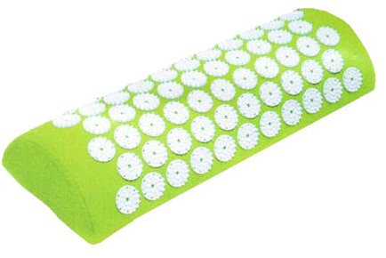 Shanti Akupressur Akupressurkissen Nackenkissen Nagelkissen (43 x 16 x 8,5 cm, Grün) Akupunktur Akupunkturkissen Massage Massagekissen Matte Massagematte Akupunkturmatte Iplikator