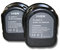 vhbw 2X Batteries Remplacement pour Dewalt DC9071 pour Outil électrique (2000mAh NiMH 12 V)