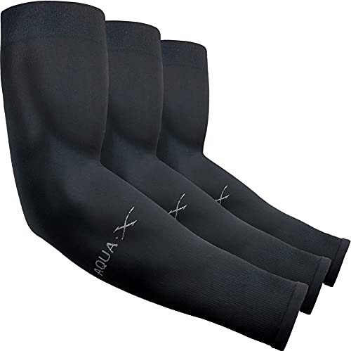 beister 3 Pairs UV Protection Cooling Arm Sleeves for Women Men, Long Sunblock Protective Cycling Arm Cover