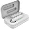 Celly Bluetooth 5.0 TWS Kopfhörer mit Mikrofon BUZ1 Wireless Kopfhörer mit Sound und Stereo-Anrufen, Multifunktionstasten Fernbedienung mit tragbarer Ladestation. Weiß.
