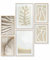 Heimlich® Premium Poster Set OHNE Bilderrahmen | 2 x DIN A3 & 4 x DIN A4 - ca. 30x42 & 21x30 | Stilvolle Poster Collagen mit passenden Bilder als Wanddeko » Matisse Line Art Beige «