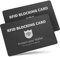 Nero RFID Blocker Karte | NFC Schutz | Datendiebstahl-Prävention | Blockierkarten für Geldbörse, Bankkarte, Ausweise, Reisepass