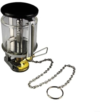 Camping Gas Laterne Portable Gas Lampe Piezo Zündung Laternen Mantel und hängende Kette Zelt Lampe für flache Gastanks mit Gewindeanschlüssen geeignet