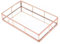 Soulnioi Mirror Tray Jewelry Vanity Tray Perfume Organizer(30 * 19 * 5cm), Makeup Storage, Jewelry Holder, Decorative Tray for Bathroom, Counter, Bathroom (Rose Gold)