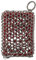 Oewnvmd Cast Iron Skillet Cleaner,316 Stainless Steel Chainmail Cleaning Scrubber Silicone Scrubber,for Kitchen Cookware