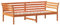 vidaXL Tagesbett, Bett für Schlafzimmer Wohnzimmer, Bettgestell mit Sperrholzlatten, Gästebett Schlafsofa, Wachsbraun 100x200cm Massivholz Kiefer