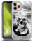 Head Case Designs Offizielle Riza Peker Schwarz Weiss 2 Schädel 6 Softgelhülle Kompatibel Mit Apple iPhone 11 Pro Und Kompatibel Mit Magsafe Zubehör