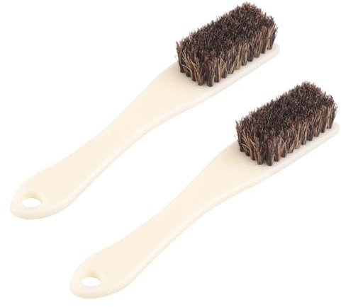 QUEENYARD 2 Stück Kletterbürste Reinigungswerkzeug Tragbare feste Boulder-Kreidebürste Starker Griff Klettern Bürste