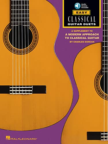 Easy Classical Guitar Duets Gtr Book/Audio: Book/Online Audio