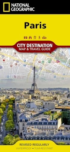 Paris Map (National Geographic Destination City Map)
