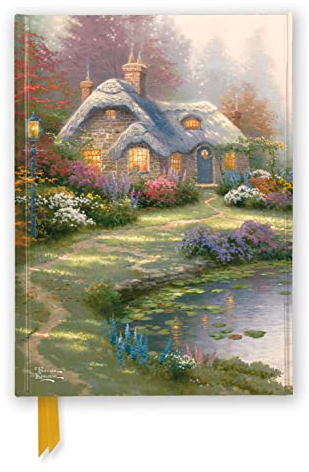 Premium Notizbuch DIN A5: Thomas Kinkade, Everetts Landhaus: Unser hochwertiges, liniertes Blankbook mit festem, künstlerisch geprägtem Einband und ... Notizbuch DIN A 5 mit Magnetverschluss)