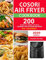 COSORI Air Fryer Cookbook: 200 Delicious, Simple and Easy COSORI Air Fryer Recipes for Everybody Paperback