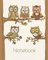 Owl Notebook.: Owl Notebook, Jotter, Journal 100 Pages