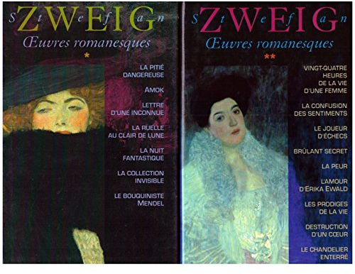 Oeuvres romanesques de Stefan Zweig 2/2V