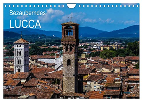 Bezauberndes Lucca (Wandkalender 2026 DIN A4 quer), CALVENDO Monatskalender: Lucca, die faszinierende Schönheit in der Toskana (CALVENDO Orte)