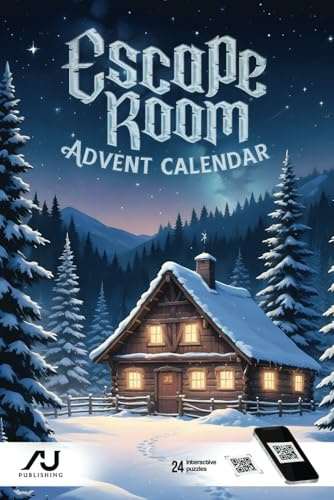 Escape Room Advent Calendar: 24 Tricky Puzzles for the Christmas Season (Logic, Brain Teasers & More)