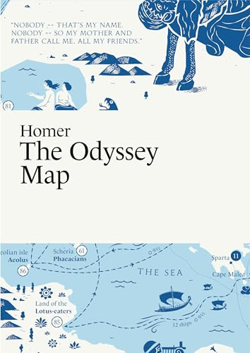 Homer: The Odyssey Map (Paris Grafik's Literary Maps)