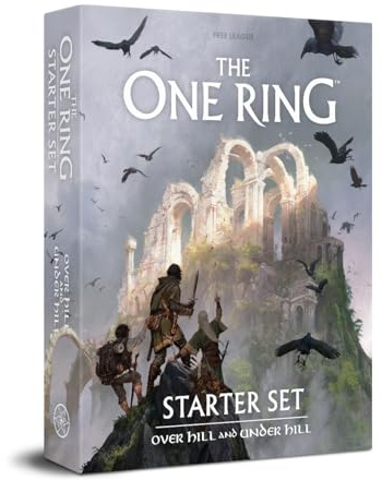 Free League The One Ring Over Hill and Under Hill Starter Set - Anfänger-RPG-Abenteuer in Eriador