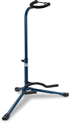 BSX 518052 Support pour Guitare Classic Bleu