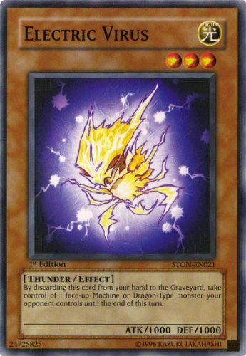 Yu-Gi-Oh! - Electric Virus (STON-EN021) - Strike of Neos - Unlimited Edition - Common