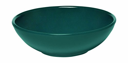 Emile Henry Eh972122 Saladier Céramique Bleu Feu Doux 22 x 22 x 6,8 cm