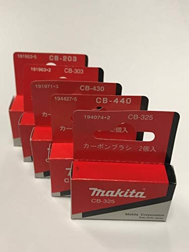 10 X MAKITA CB440 Carbon Brushes 194427-5 BTD146 BDF458 BHP458 Drill (5 Pairs)