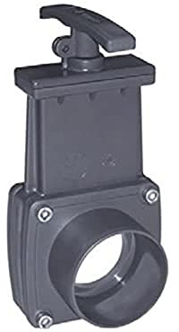 Cepex PVC Zugschieber, 63 mm, grau, 20 x 9 x 10 cm, SB024