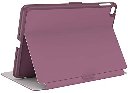 Speck Productos Balance Folio iPad Mini 2021/iPad Mini 4/iPad Mini 5 Funda y Soporte, Morado/Púrpura Crushed/Rosa Crepé