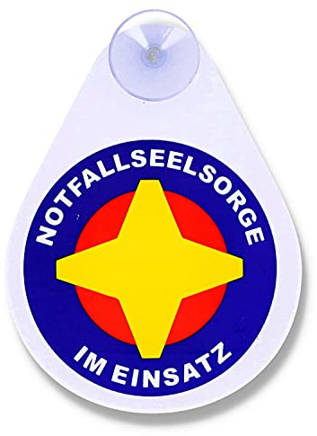 RescPol Autoplakette Notfallseelsorge