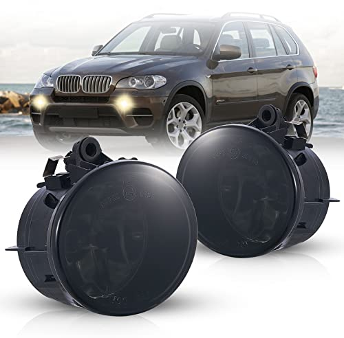 Nebelscheinwerfer passt für BMW F48 F39 F25 F26 F15 F16 [X1 X2 X3 X4 X5 X6] 2010-2019 nicht in Kombination mit adaptiven Scheinwerfern verwendet 1 Paar Smoke glas